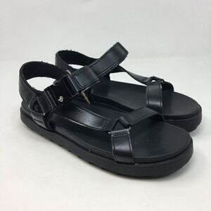Cool Planet By Steve Madden Women's Sandals Black Size 9 Astridd Platform NIB